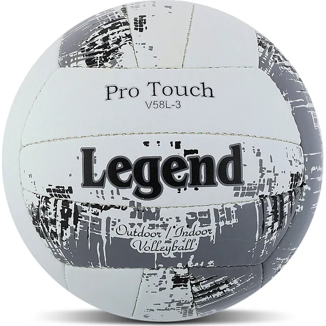 Волейбольный мяч LEGEND VB-4071 №5 PU (Белый-серый)