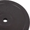 Млинці диски гумові SHUANG CAI SPORTS TA-1446-15S 30мм 15кг