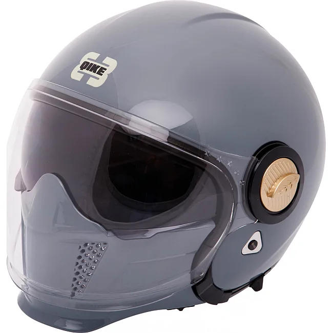 Мотошлем Трансформер QKE M-8513 (Серый)