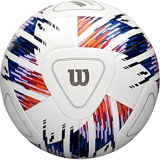 Мяч футбольный Wilson NCAA VIVIDO REPLICA SB Wh/Orange/Purp size 5