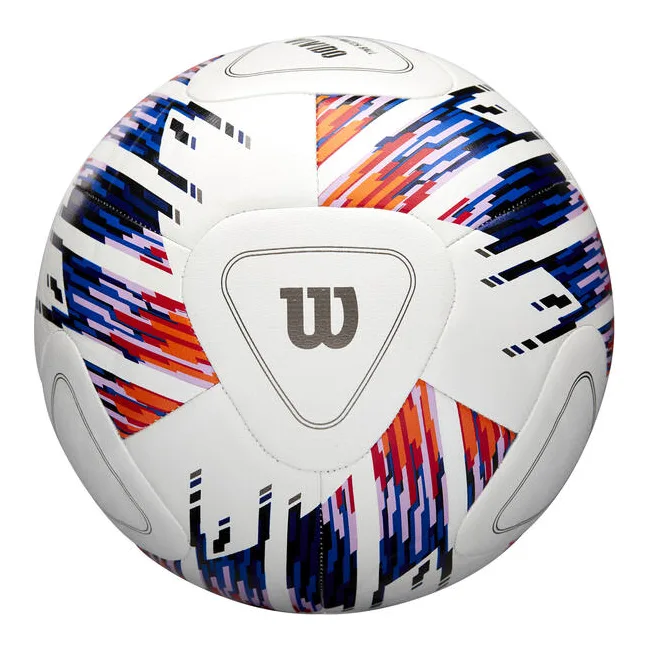 Мяч футбольный Wilson NCAA VIVIDO REPLICA SB Wh/Orange/Purp size 5