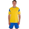 Футбольна форма комплект футболка та шорти JOMA PHOENIX 102741-907 4XS-XXL (Жовтий-синій)
