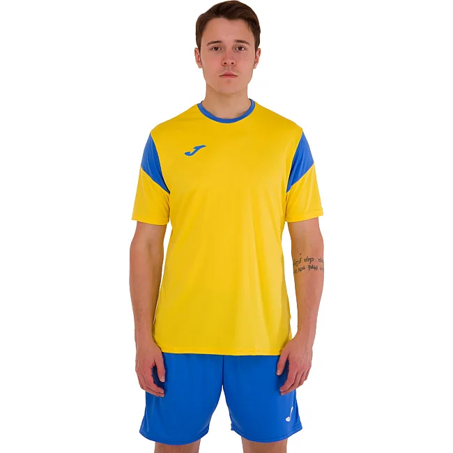 Футбольная форма
 комплект футболка и шорты JOMA

 PHOENIX 102741-907 4XS-XXL (Желтый-синий)