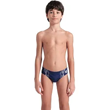 Детские плавки Arena REFLECTING SWIM BRIEFS темно-синий, белый