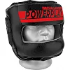 Боксерский шлем тренировочный PowerPlay 3067 Challanger с бампером PU+Amara Красный