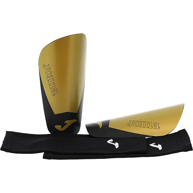 Щитки для футболу
 з тримачем щитків у комплекті JOMA

 J-PRO ORO 400861-901 (Золотий-чорний)