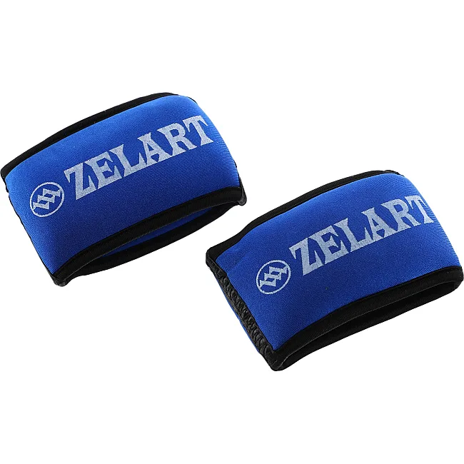 Утяжелители-браслеты для рук ZELART
 FI-6221-1_5 2x0,75кг (Синий)