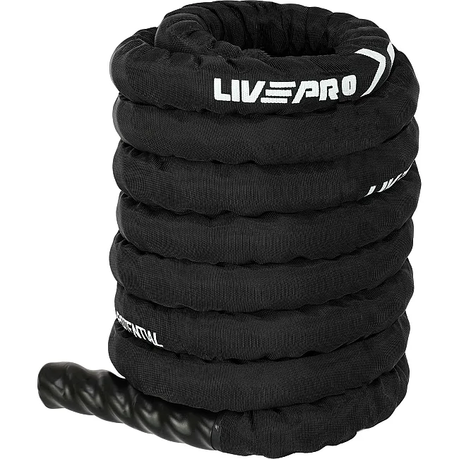 Канат для кроссфита в защитном рукаве
 LiveUp LP8172-12 12м