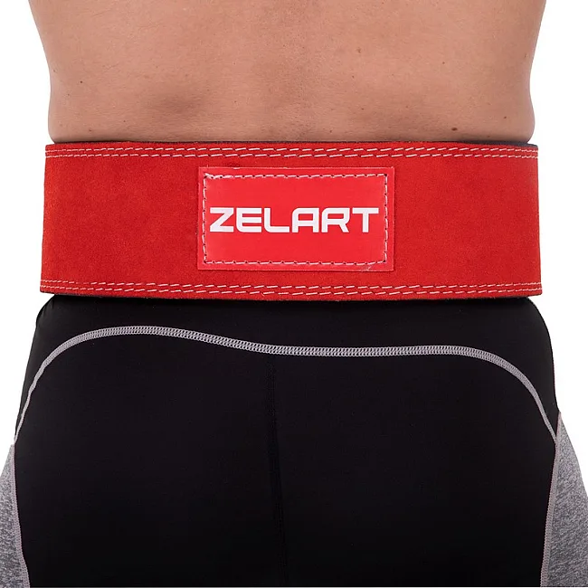 Пояс для пауэрлифтинга кожа
 ZELART
 SB-165159 спинка-10см