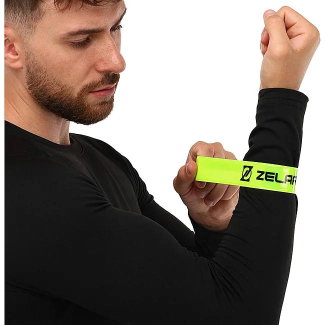 Слэп-браслет светоотражающий фликер ZELART
 FI-7852 30x3см