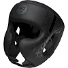 Боксерский шлем RDX F6 KARA Matte Black