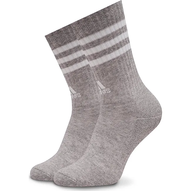 Шкарпетки Adidas 3S C SPW CRW 3P білий, сірий, чорний