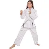 Кимоно для для бразильского джиу-джитсу BJJ белое куртка штаны и пояс CORE CO-3137-M 140-180см