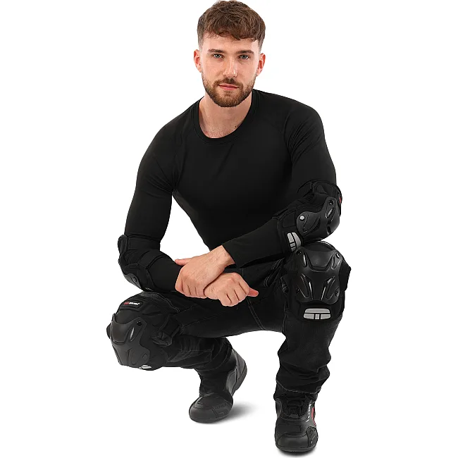 Комплект мотозащиты наколенники и налокотники PRO-BIKER P34