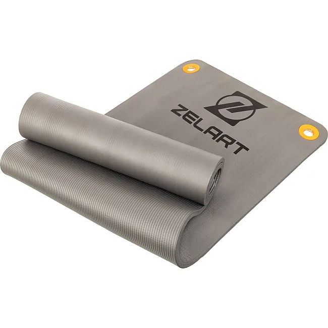 Коврик для фитнеса и спорта с люверсами для хранения ZELART
 FI-2575 (MD9004-15) 180x61x1,5см