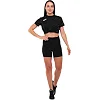 Мини-шорты женские спортивные облегающие JOMA

 INDOOR GYM 902038-100 (Черный)