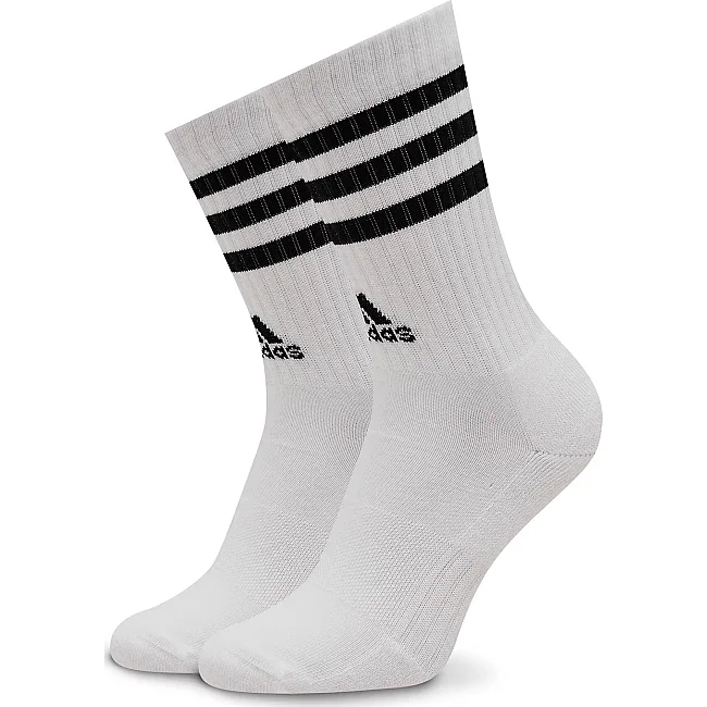 Шкарпетки Adidas 3S C SPW CRW 3P білий, сірий, чорний