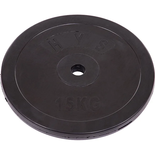 Млинці диски гумові SHUANG CAI SPORTS TA-1446-15S 30мм 15кг