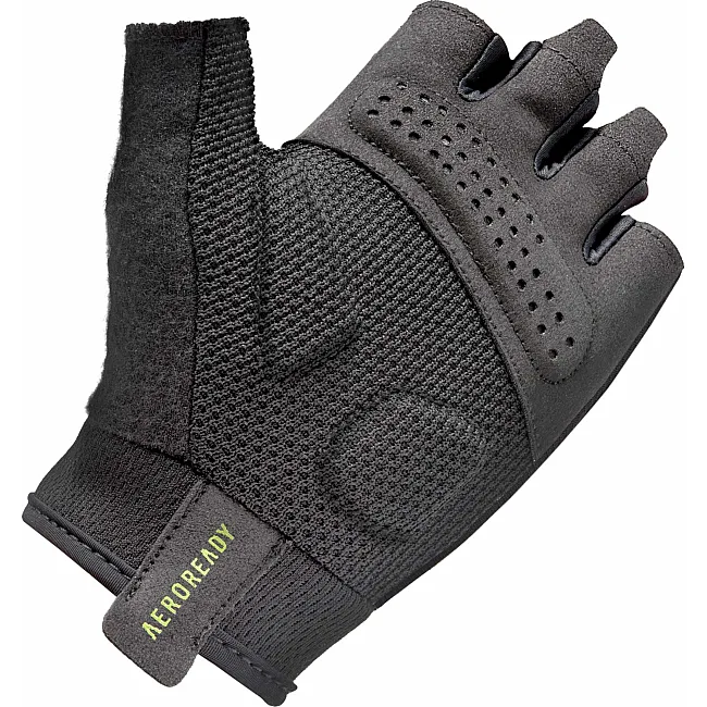 Рукавички для тренінгу Adidas Essential Training Gloves чорний, зелений XS
