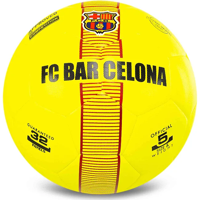 Футбольный мяч HYBRID BALLONSTAR BARCELONA FB-7955 №5 PU