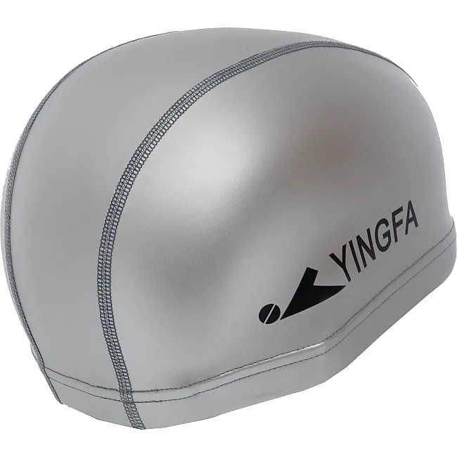 Шапочка для бассейна текстильная с покрытием PU YINGFA C0078 (Темно-синий)