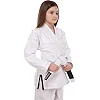 Кимоно для для бразильского джиу-джитсу BJJ белое куртка штаны и пояс CORE CO-3137-M 140-180см