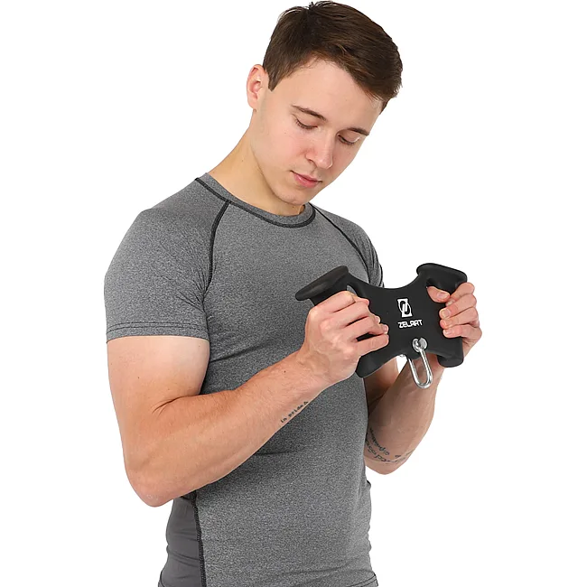 Рукоять для тяги c узким хватом
 Triceps Grip нескользящее покрытие ZELART
 TA-9633 33см