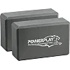 Блоки для йоги 2шт. PowerPlay 4006 Yoga Brick EVA Серые (пара)