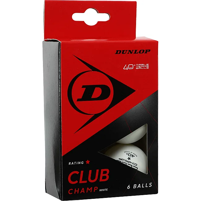 Мячи для настольного тенниса DUNLOP CLUB CHAMP 40 DL679345N 6шт