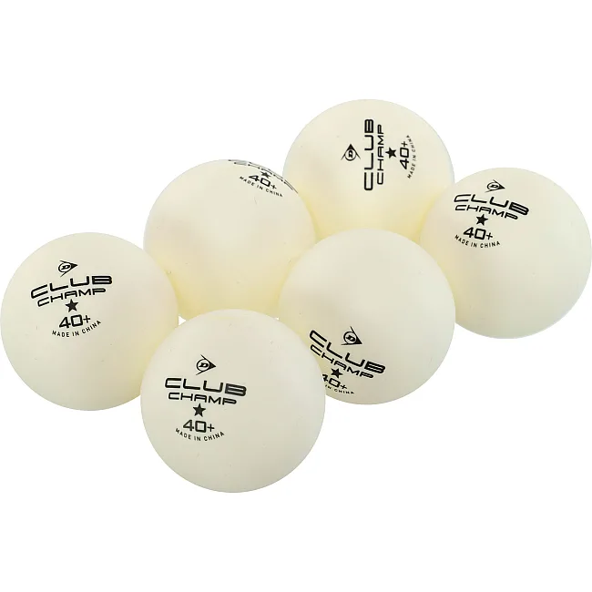 Мячи для настольного тенниса DUNLOP CLUB CHAMP 40 DL679345N 6шт