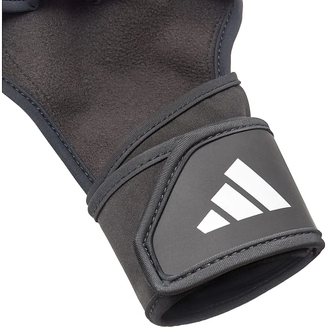 Перчатки для тренинга Adidas Open Back Training Gloves черный S