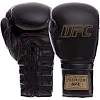 Боксерские перчатки на шнуровке кожаные UFC PRO Prem Lace Up UHK-75046 16унций