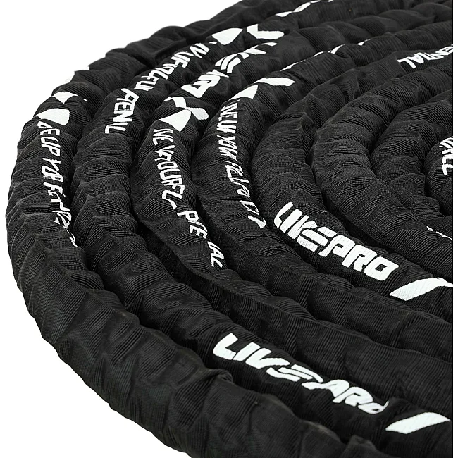 Канат для кроссфита в защитном рукаве
 LiveUp LP8172-12 12м