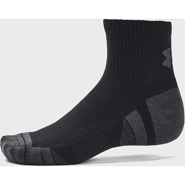 Носки UNDER ARMOUR Performance Tech 3pk Qtr