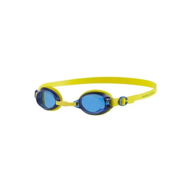 Детские очки для плавания Speedo JET V2 GOG JU желтый, голубой OSFM