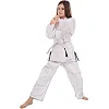 Кимоно для для бразильского джиу-джитсу BJJ белое куртка штаны и пояс CORE CO-3137-M 140-180см