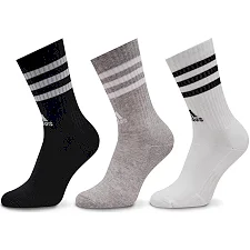 Носки Adidas 3S C SPW CRW 3P белый, серый, черный