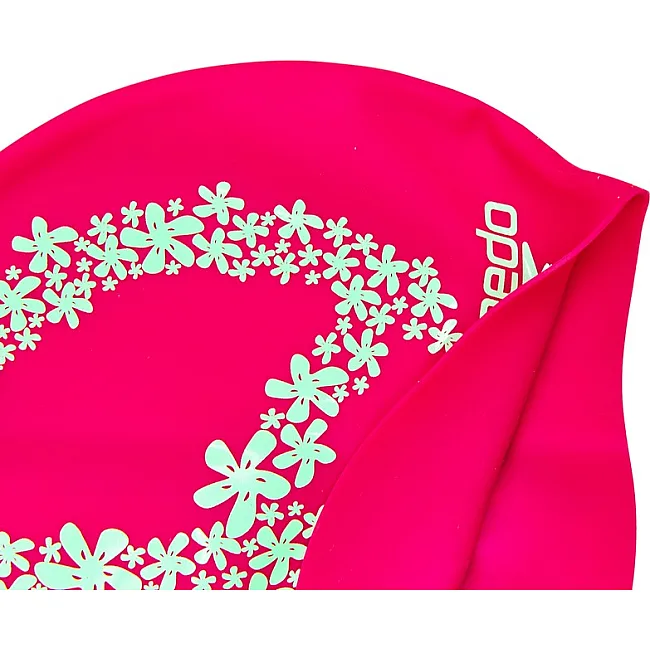 Шапочка для бассейна
 силиконовая для взрослых SPEEDO SLOGAN PRINT 808385C899