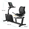 Велотренажер горизонтальный электрический inSPORTline Velocer RMB черный