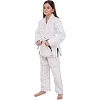 Кимоно для для бразильского джиу-джитсу BJJ белое куртка штаны и пояс CORE CO-3137-M 140-180см
