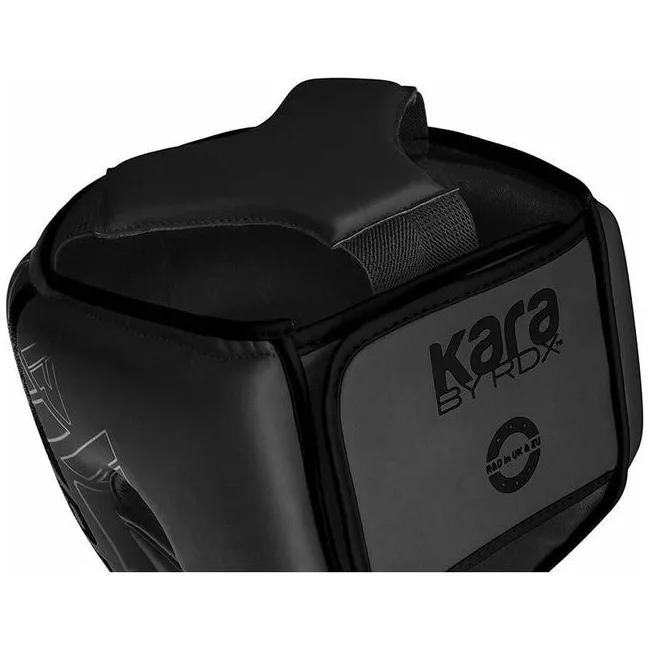 Боксерский шлем RDX F6 KARA Matte Black