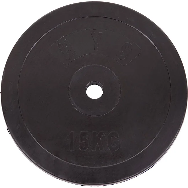 Млинці диски гумові SHUANG CAI SPORTS TA-1446-15S 30мм 15кг