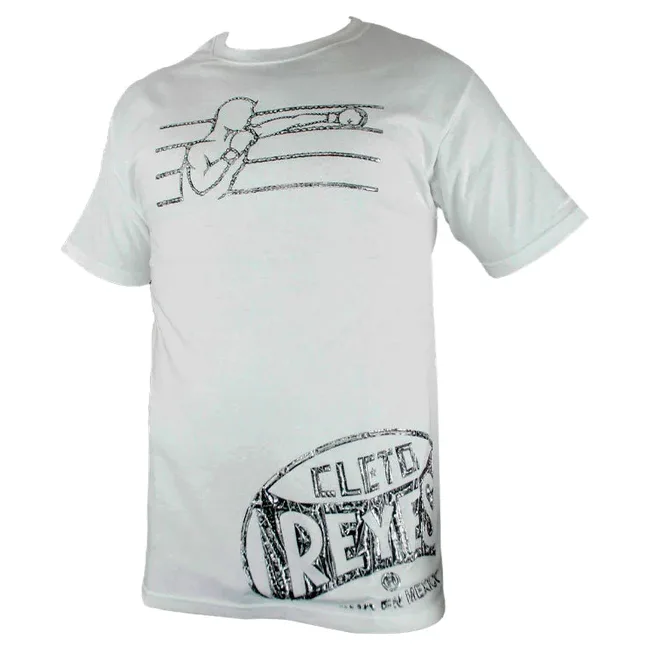 Футболка чоловіча CLETO REYES Boxer Printed White