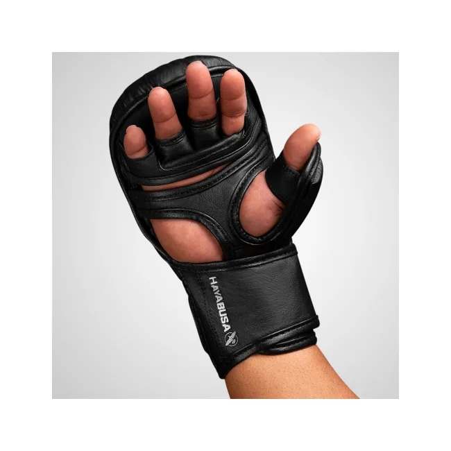 Гибридные перчатки для ММА Hayabusa T3 7oz Black