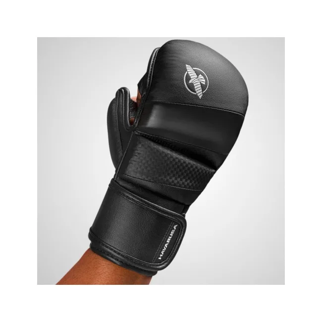Гибридные перчатки для ММА Hayabusa T3 7oz Black