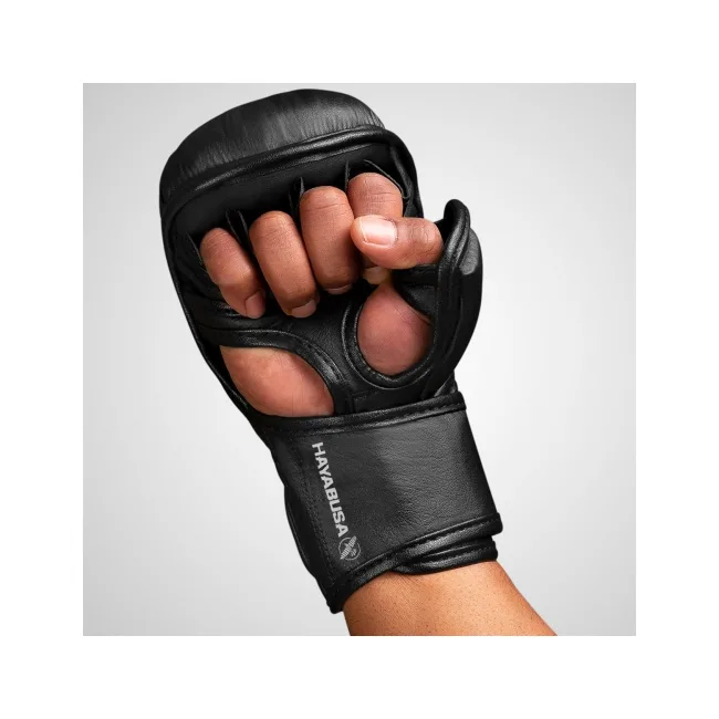 Гибридные перчатки для ММА Hayabusa T3 7oz Black