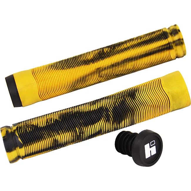Грипсы для трюкового самоката HIPE H4 Duo, 155мм, black/golden
