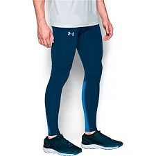 Компрессионные штаны для бега Under Armour No Breaks Blue