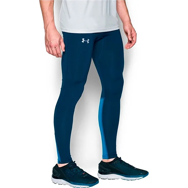 Компресійні штани для бігу Under Armour No Breaks Blue