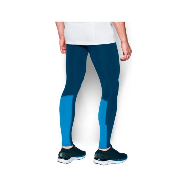 Компресійні штани для бігу Under Armour No Breaks Blue